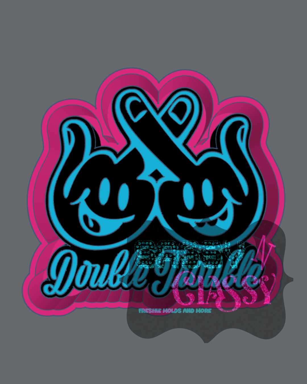 Double Trouble Freshie Mold