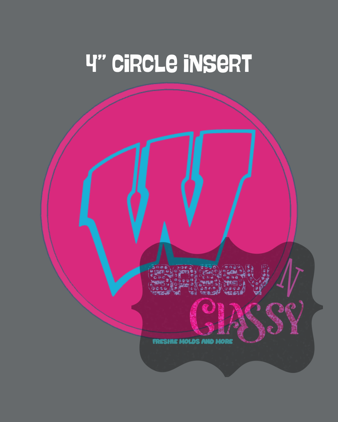4" Circle Sports Inserts