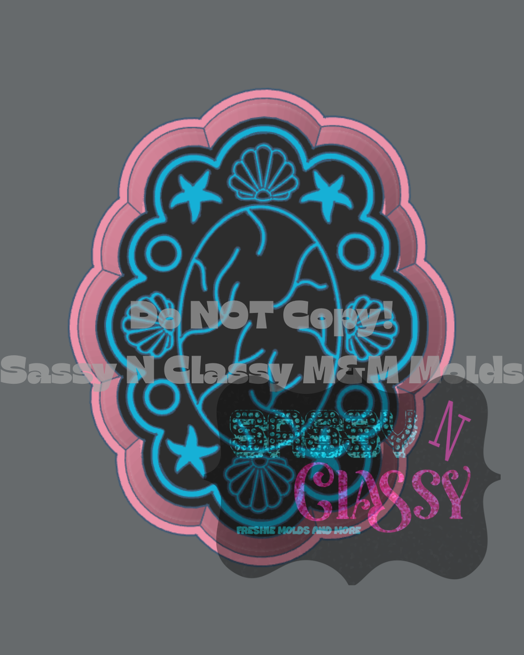 Ocean Concho Freshie Mold ***SNC Exclusive***