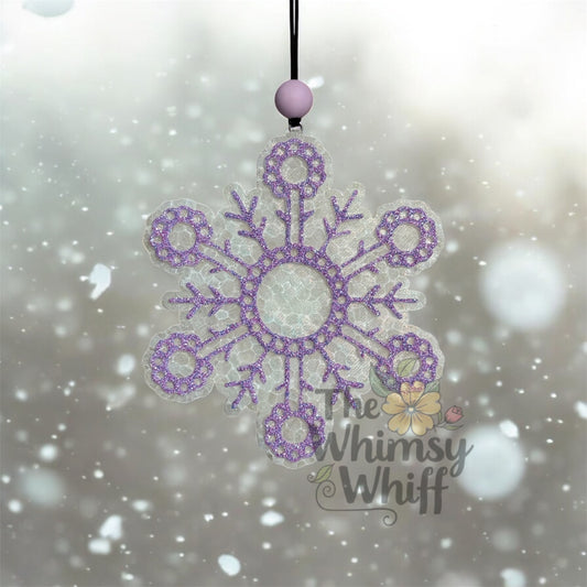 Concho Snowflake Freshie Mold