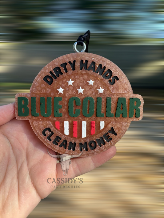 Blue Collar Dirty Hands Freshie Mold