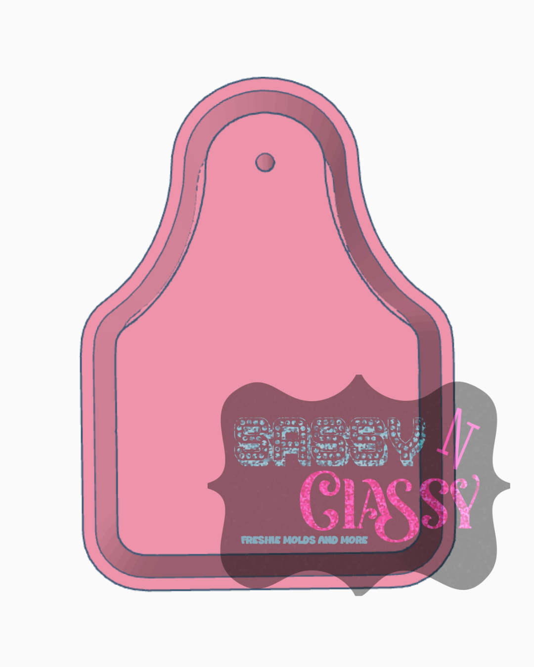 Ear Tag Insert SVG