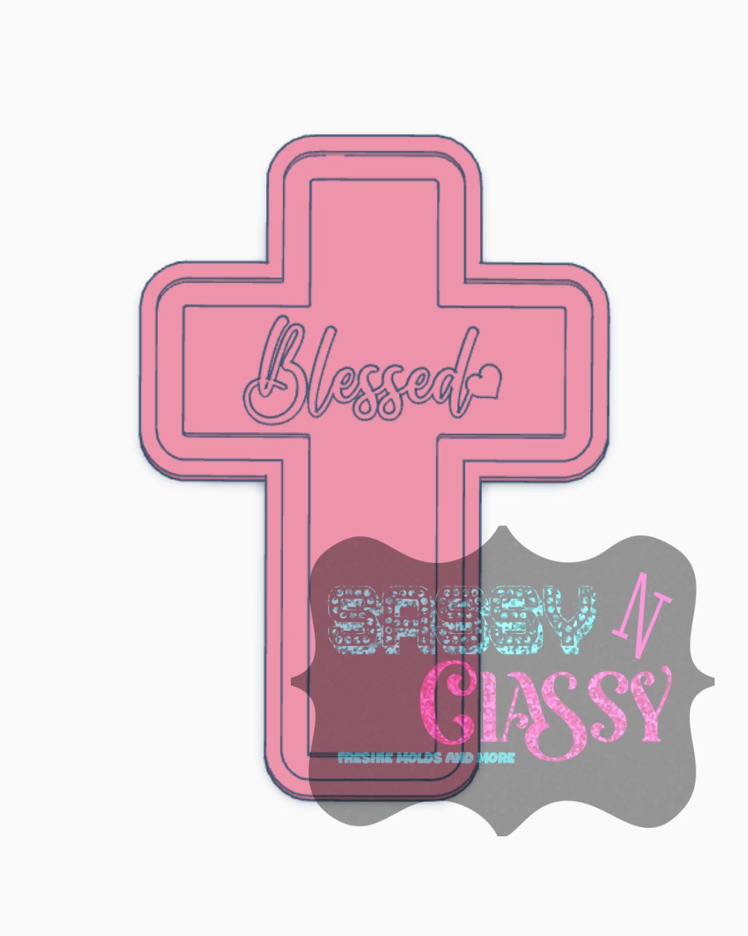 Blessed Cross Freshie Mold HOUSING