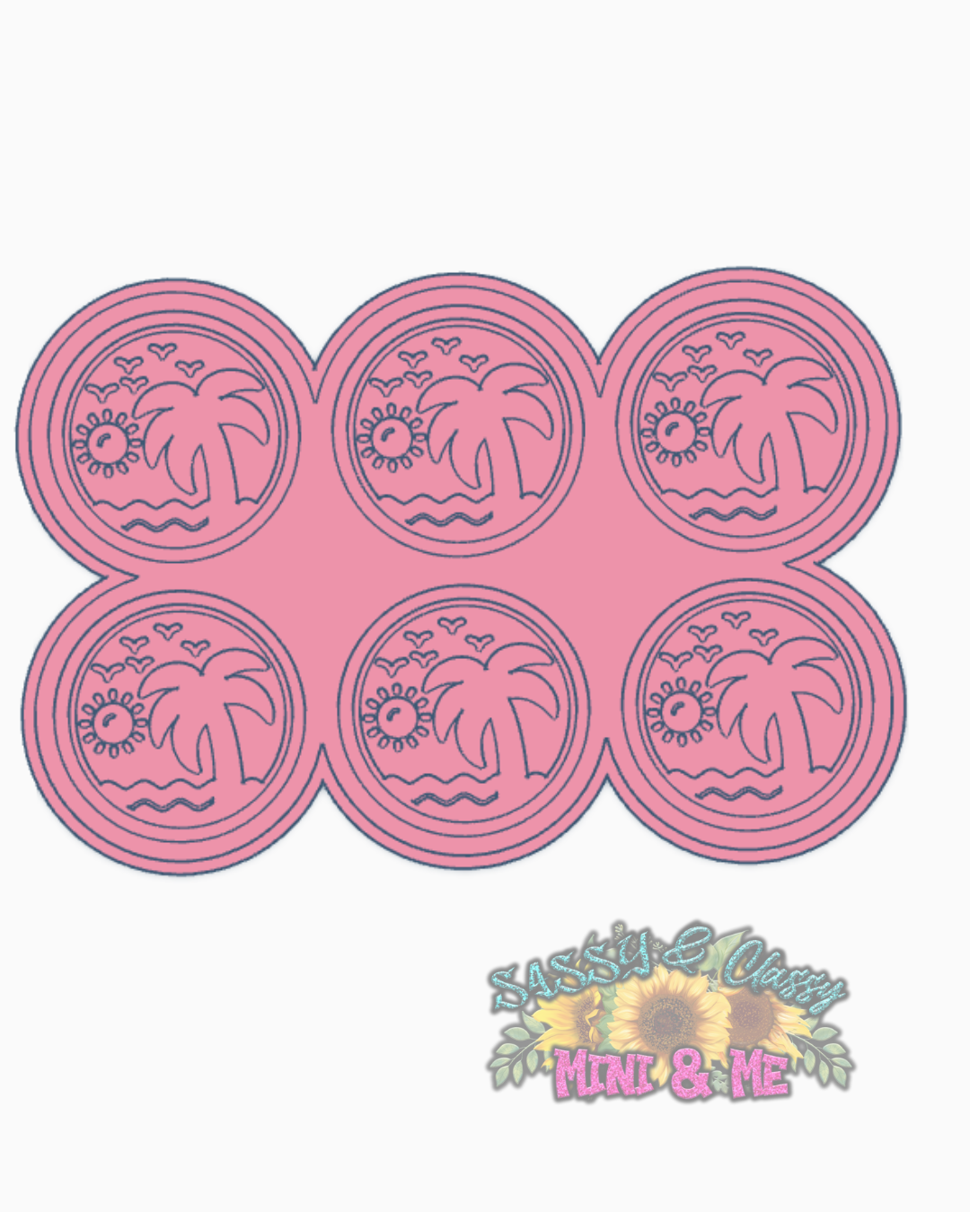 Beachy Wax Melt Mold