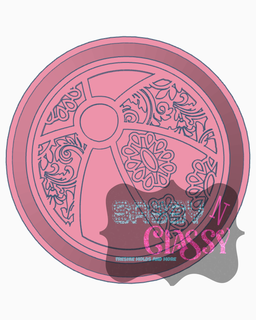 Semi Exclusive Western Beach Ball Freshie Mold