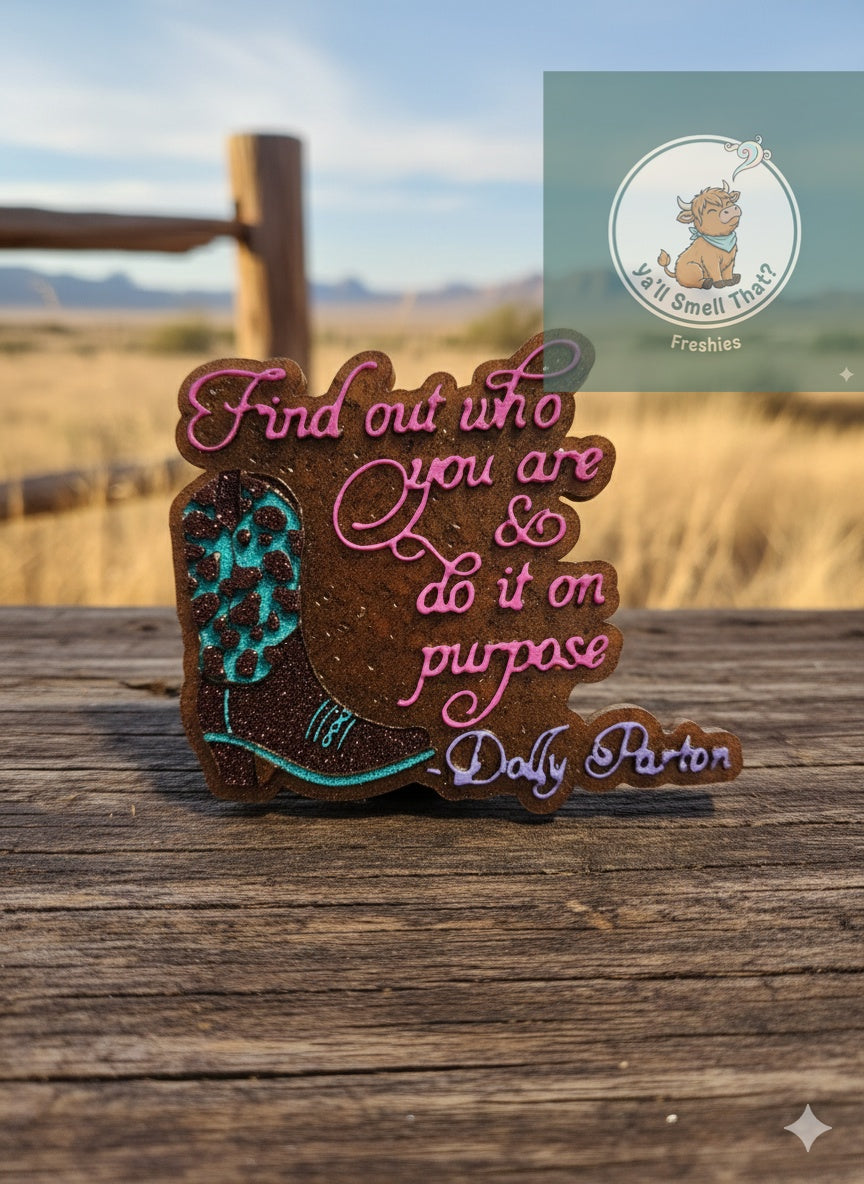 Find Out Who You Are Freshie Mold by Ashley