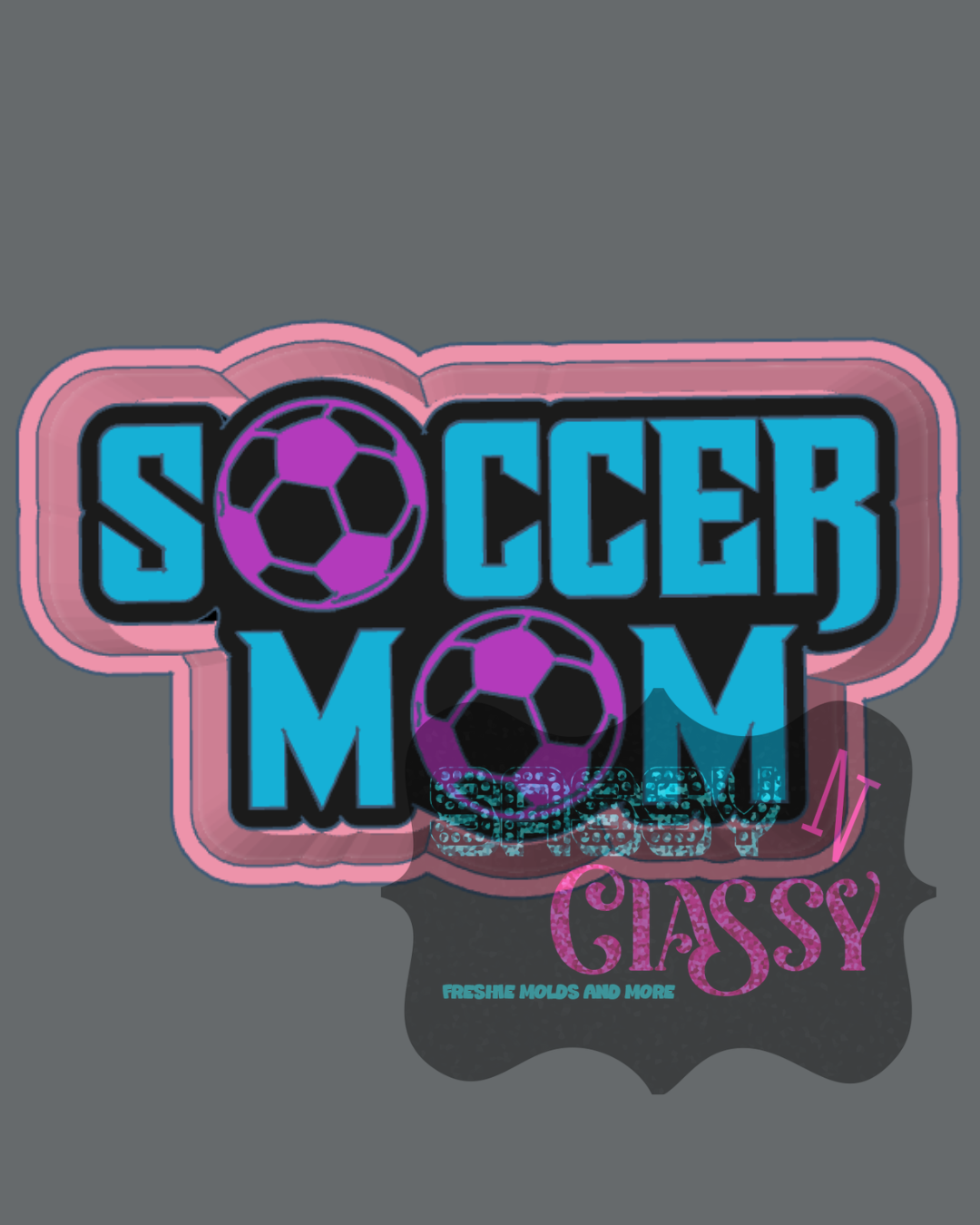 Soccer Mom STL ***digital file, not a mold***