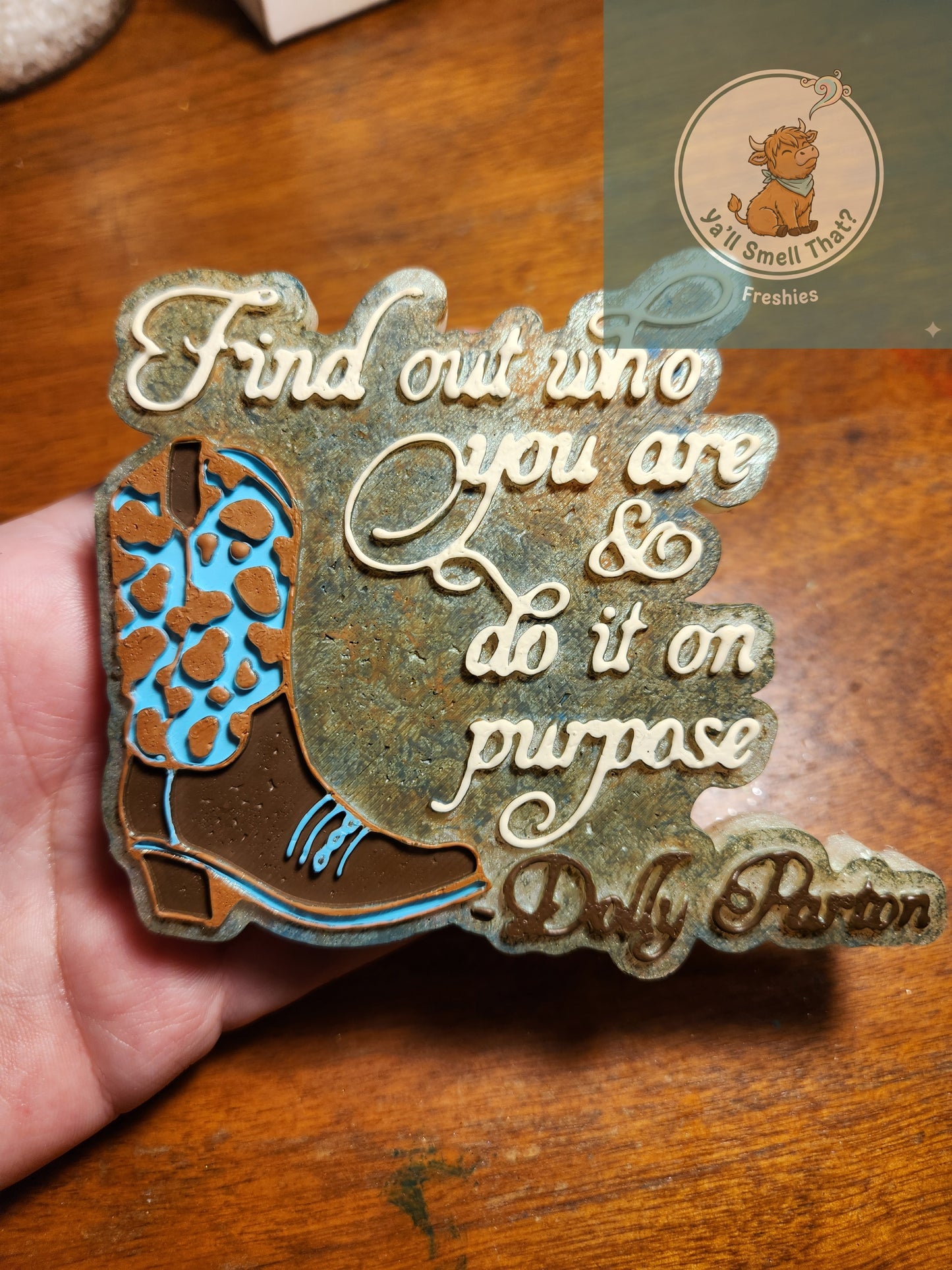 Find Out Who You Are Freshie Mold by Ashley