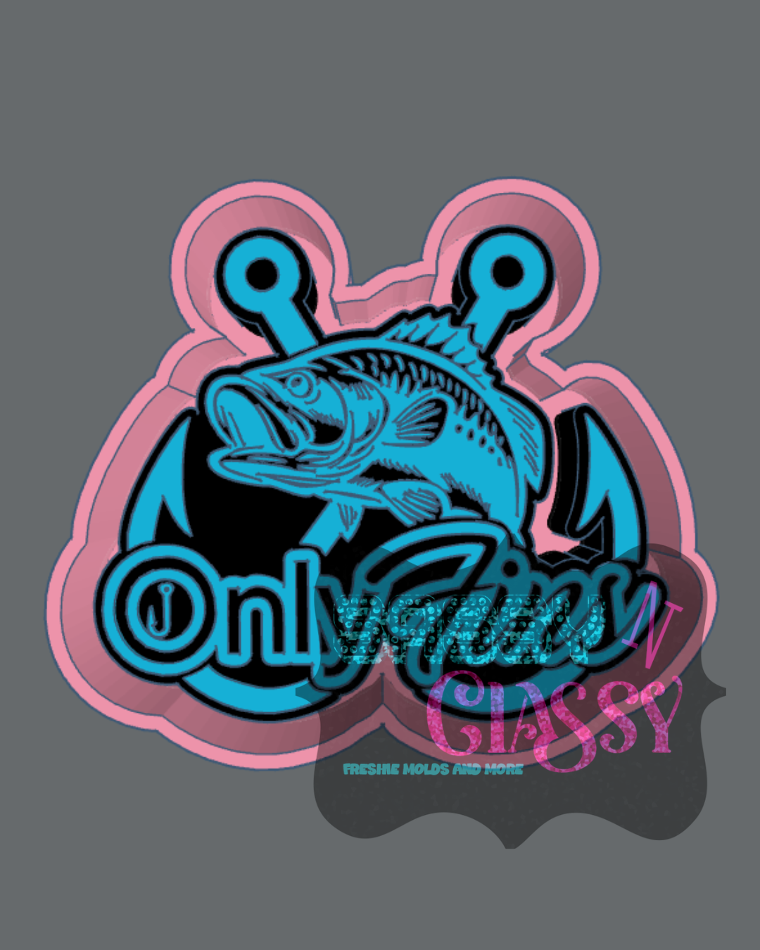 Only Fins Freshie Mold