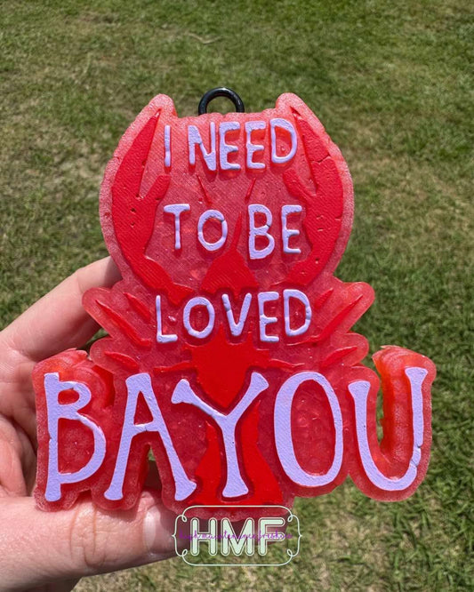 Loved Bayou Freshie Mold