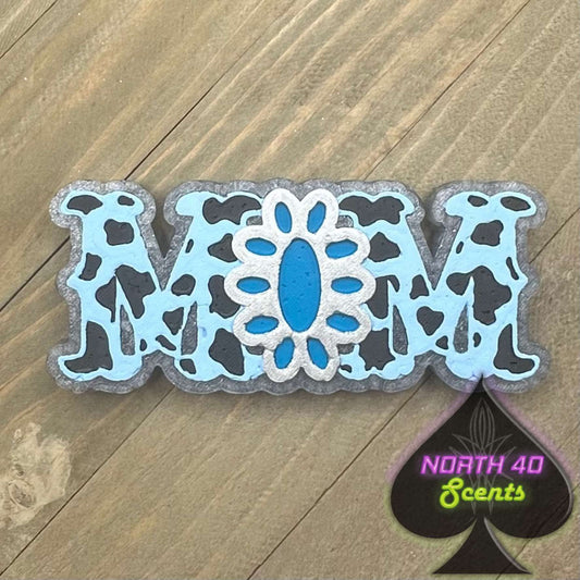 Cow Print Mom with Concho Freshie Mold