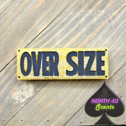 Over Size Banner Freshie Mold