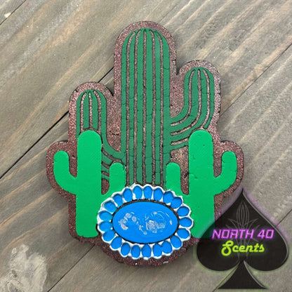 Cactus and Turquoise Freshie Mold