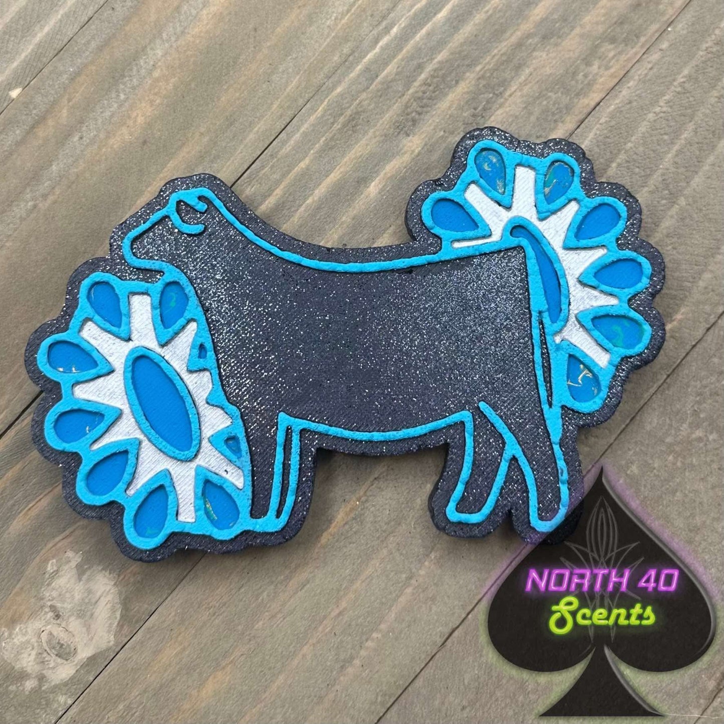 Cow with Conchos Freshie Mold