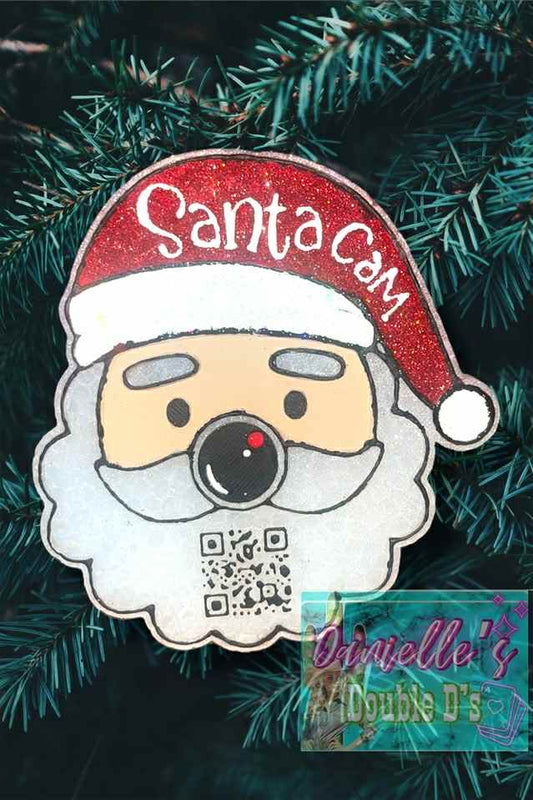 Santa Cam Freshie Mold by Danielle