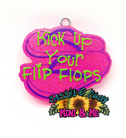 Kick up your Flip Flops Freshie Mold