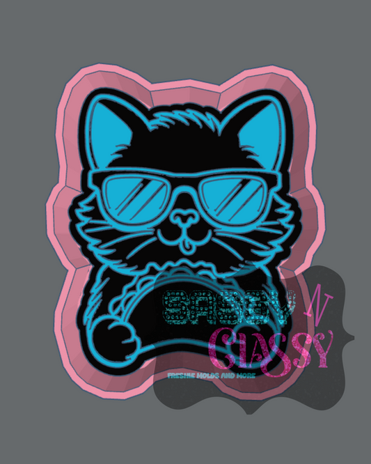Taco Cat Freshie Mold
