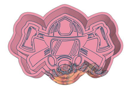 Firefighter Helmet Freshie Mold