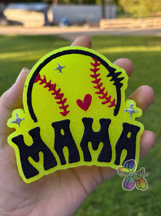 Baseball/Softball Mama Freshie Mold