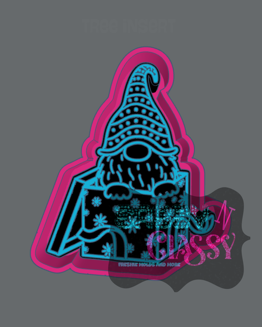 Present Gnome Freshie Mold