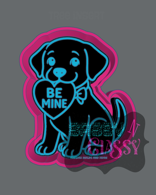 Be Mine Pup Freshie Mold