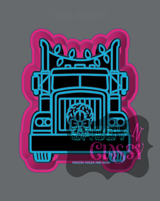 Christmas Semi Freshie Mold