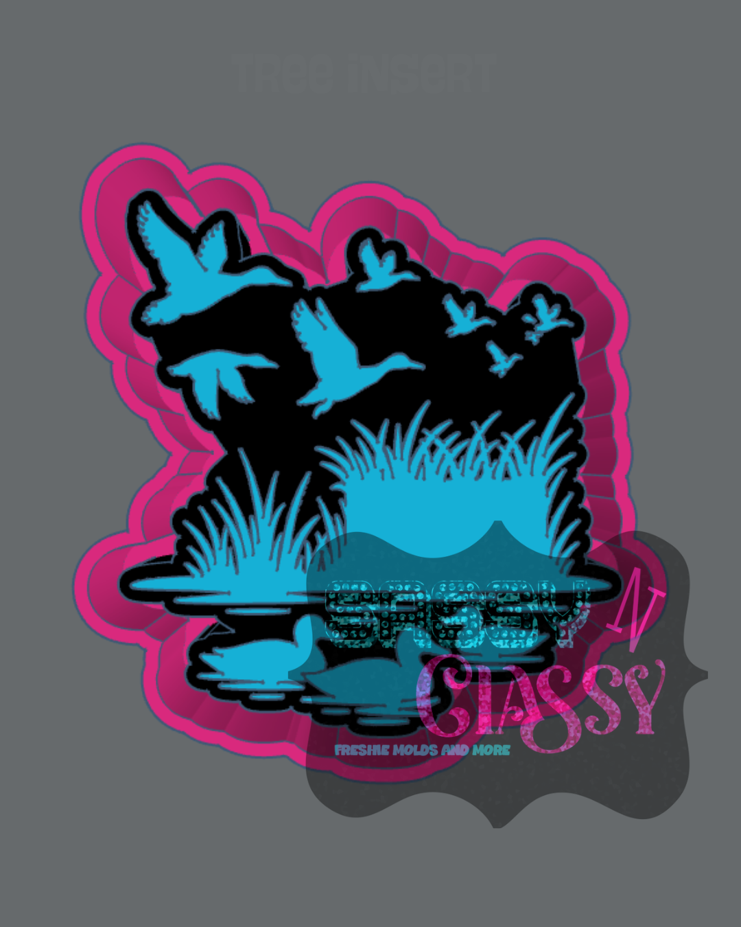 Duck Stand Freshie Mold