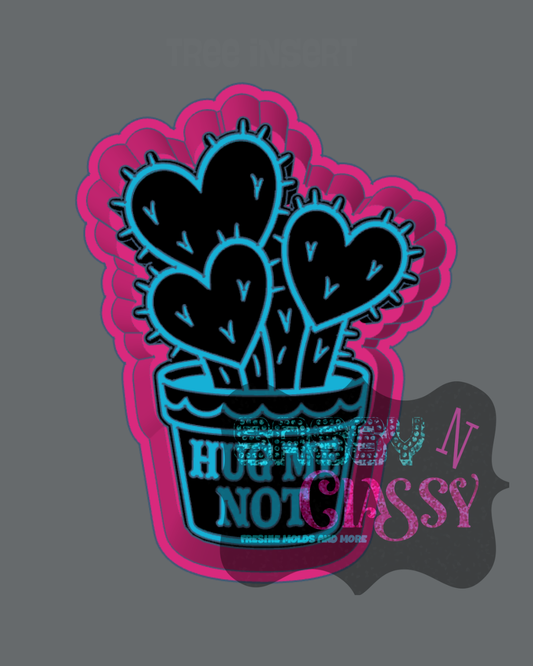 Hug Me Not Cactus Freshie Mold