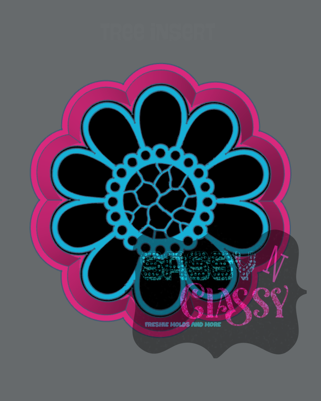 Concho Daisy Freshie Mold