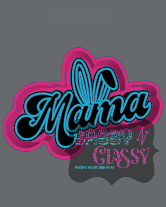 Bunny Ear Mama Freshie Mold