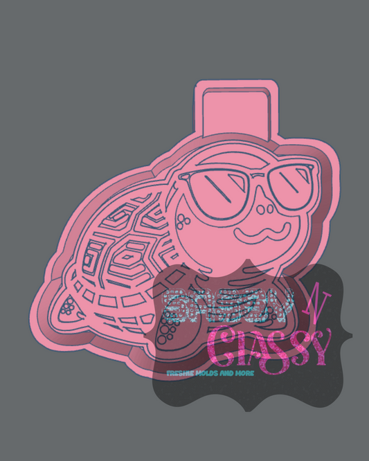 Cool Turtle Freshie Mold