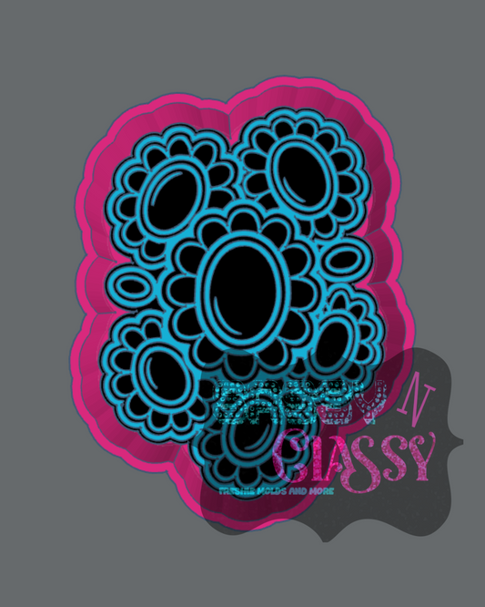 Bunch of Conchos Freshie Mold