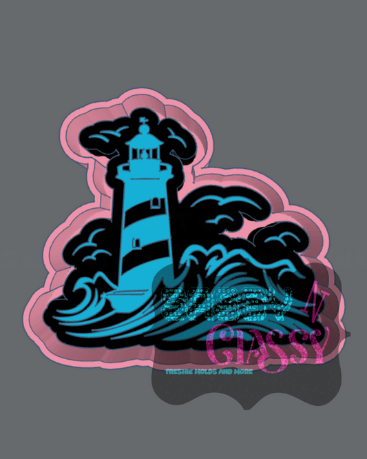 Lighthouse Freshie Mold