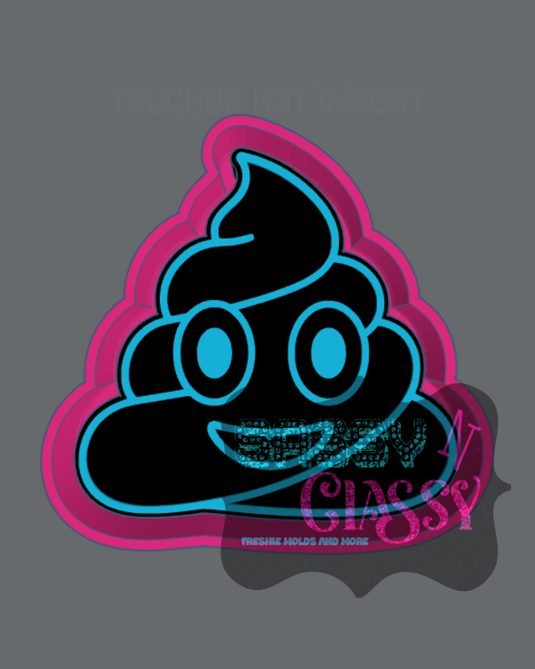 Poop Emoji Freshie Mold