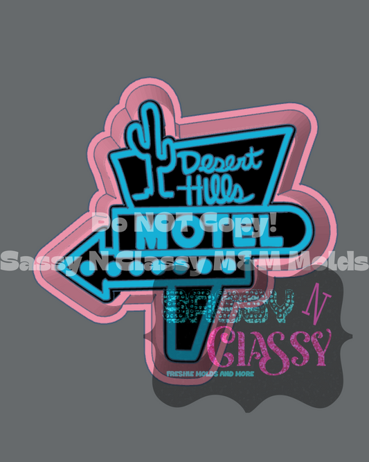 Desert Hills Motel Freshie Mold