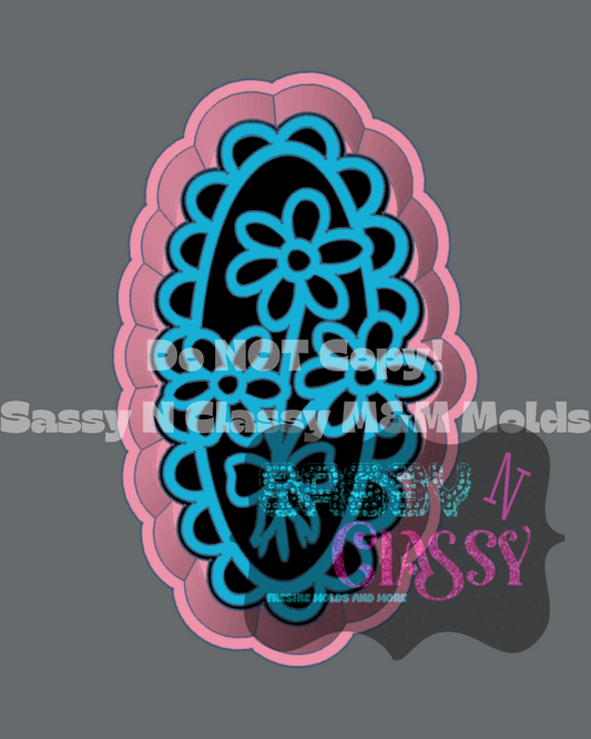 Cute Flowers Freshie Mold