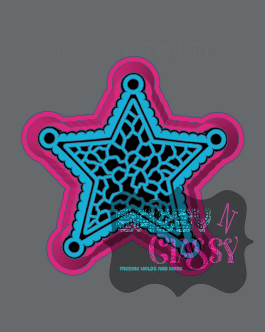 Star Concho Freshie Mold