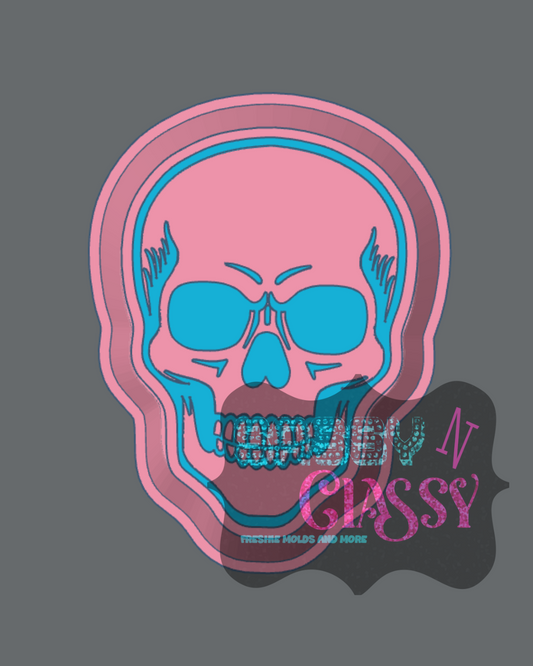 Skull Freshie Mold