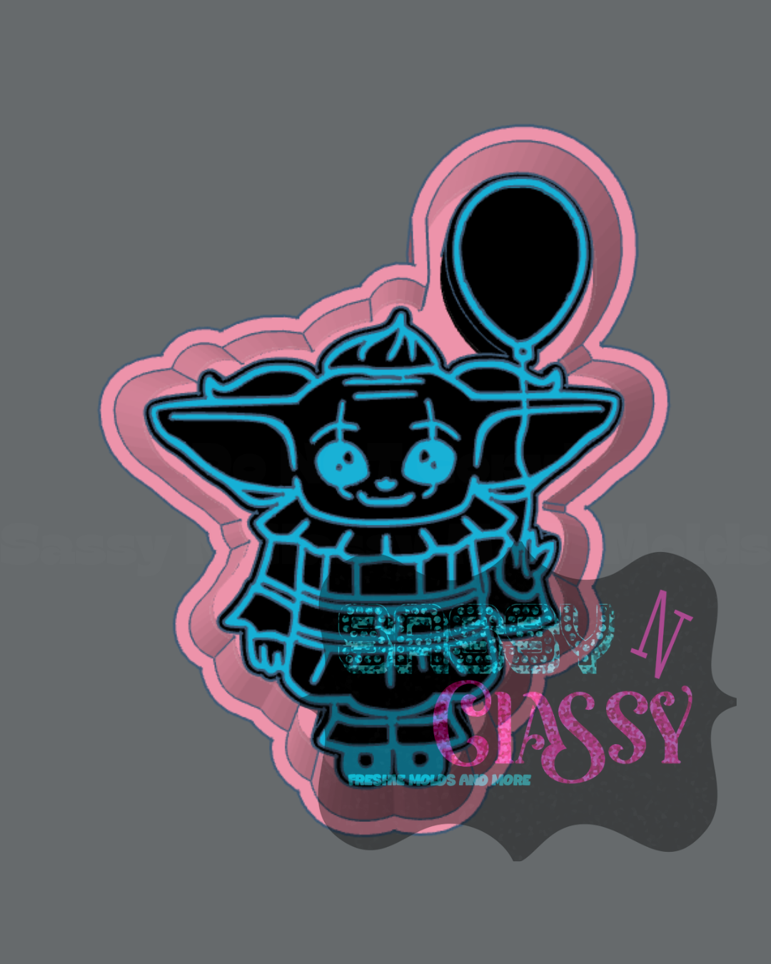 Clown Freshie Mold