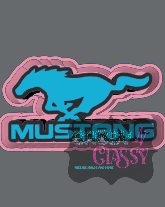 Horse Logo Freshie Mold