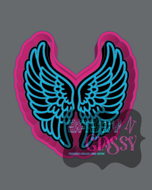 Angel Wings Freshie Mold