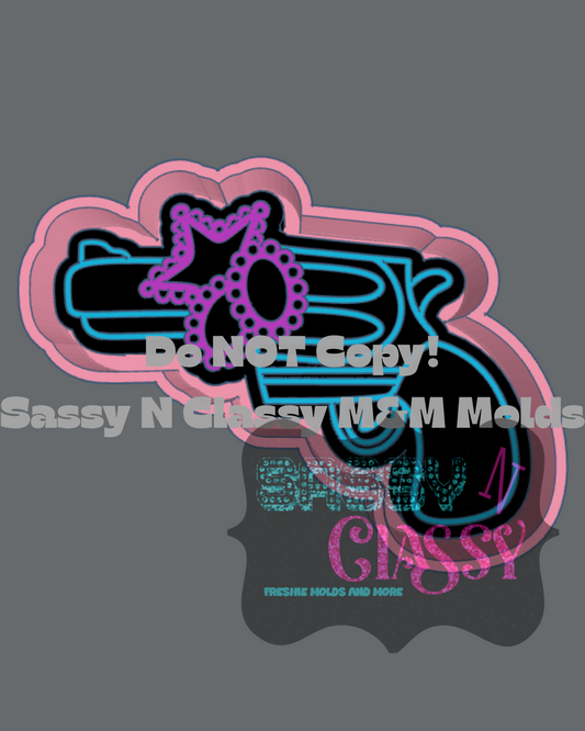 Concho Gun Freshie Mold ***SNC Exclusive***