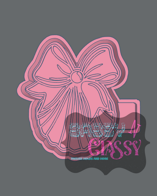 Shell Bow Freshie Mold