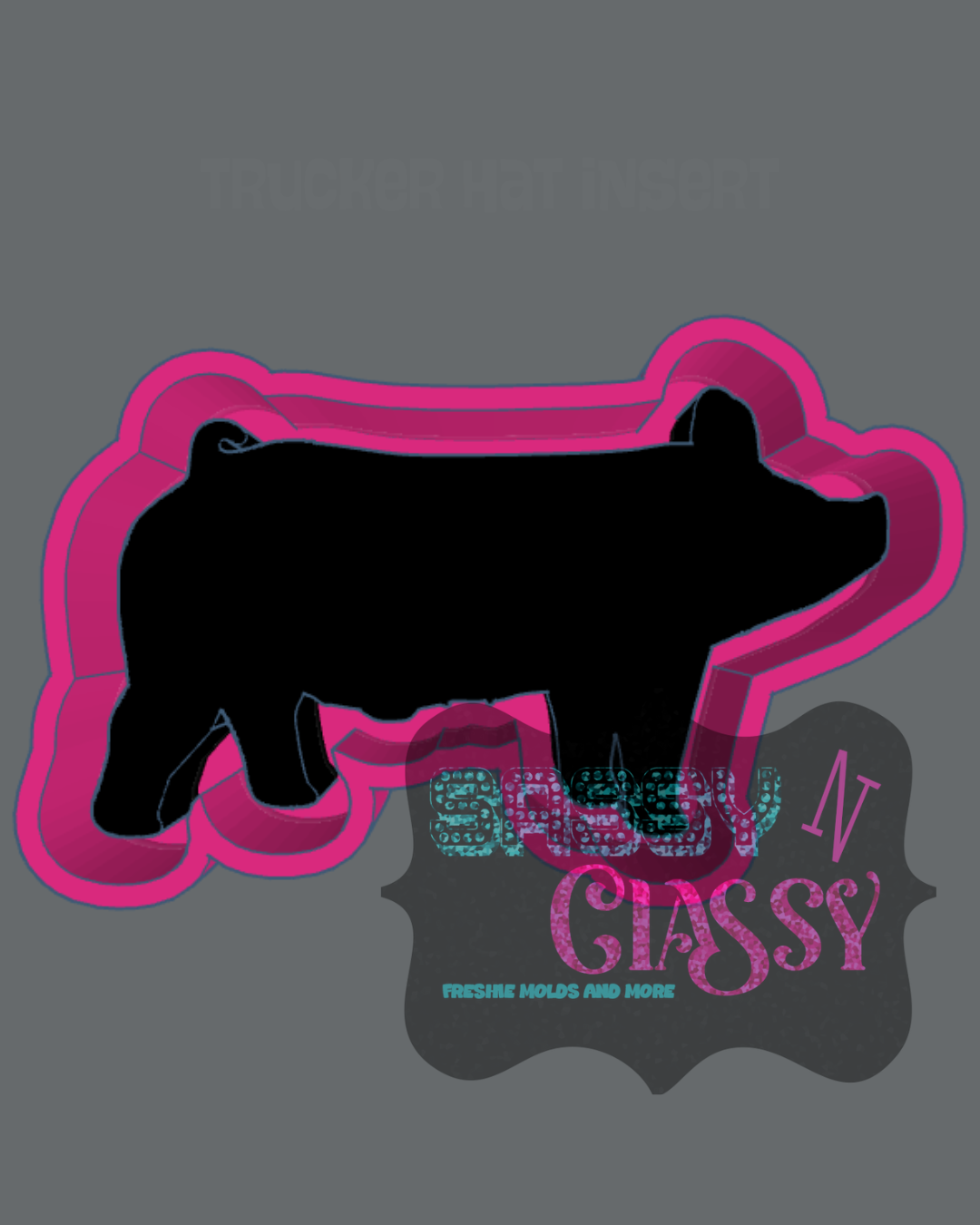 Show Pig Freshie Mold