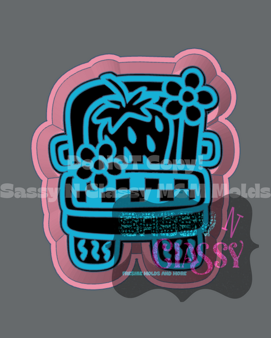 Strawberry Truck Freshie Mold