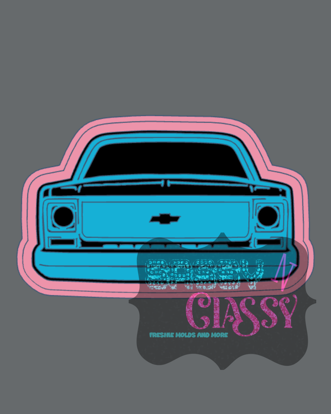 Square Body Freshie Mold