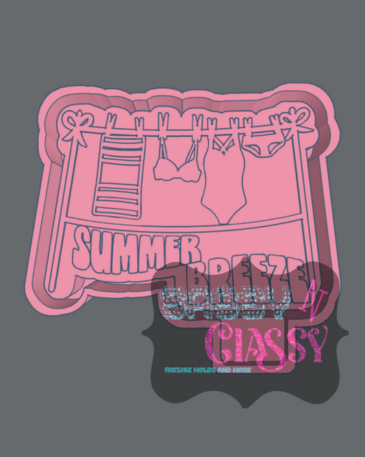 Summer Breeze Freshie Mold