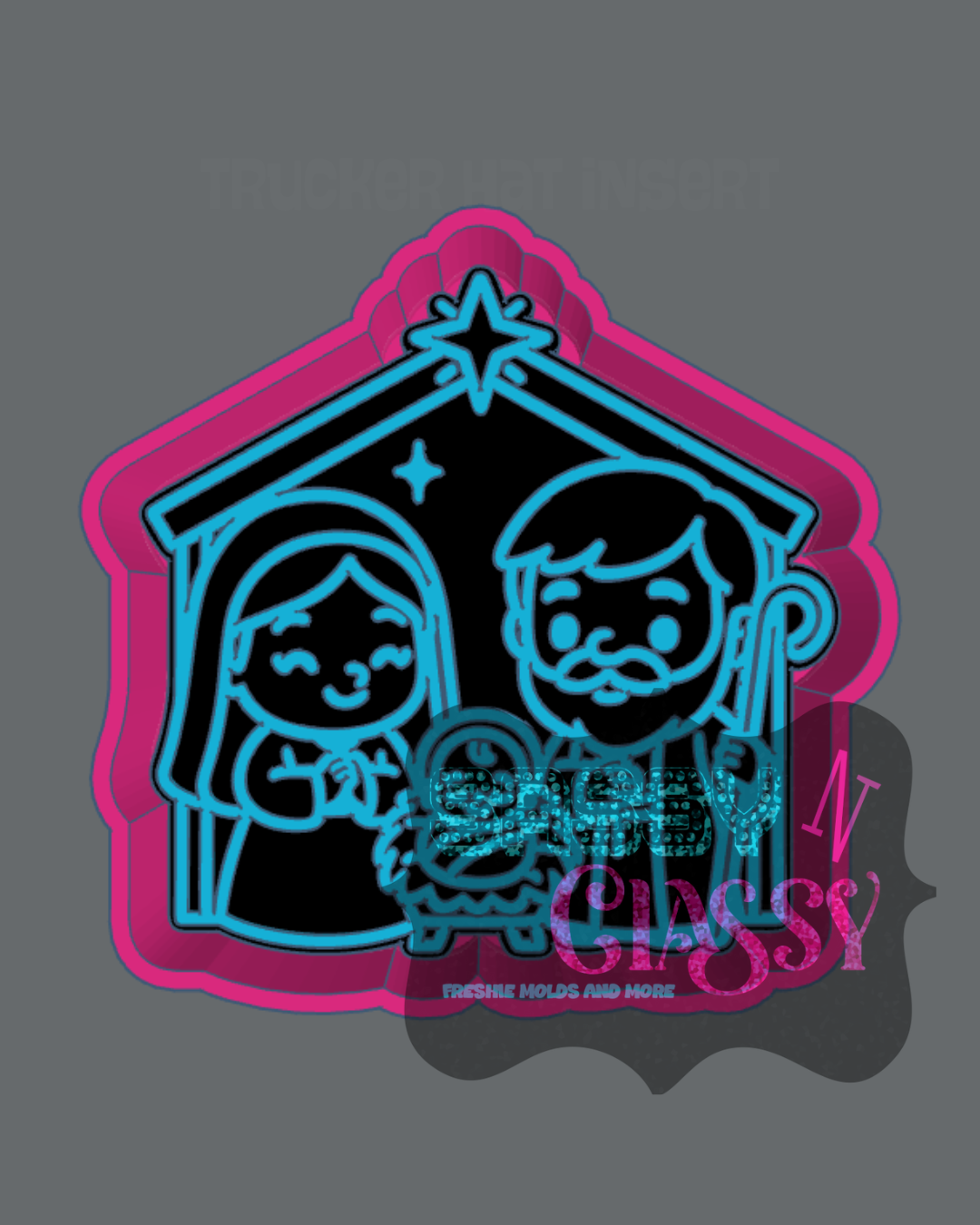 Nativity Freshie Mold