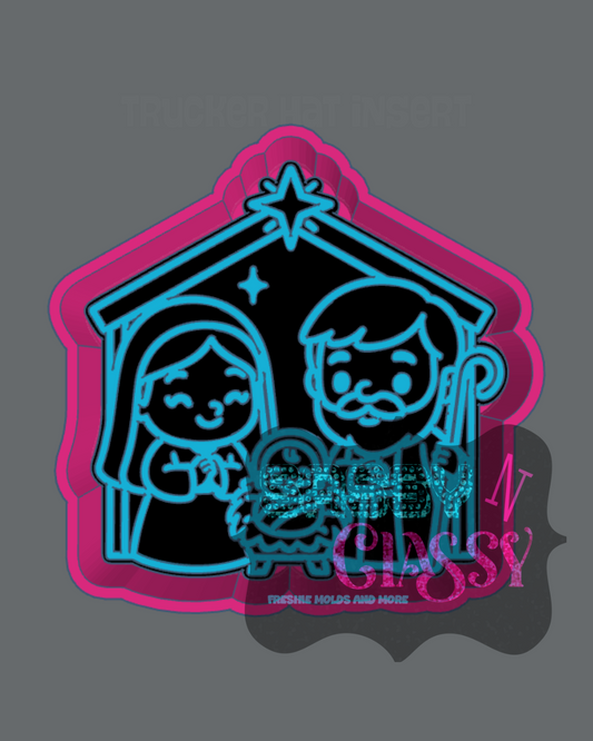 Nativity Freshie Mold