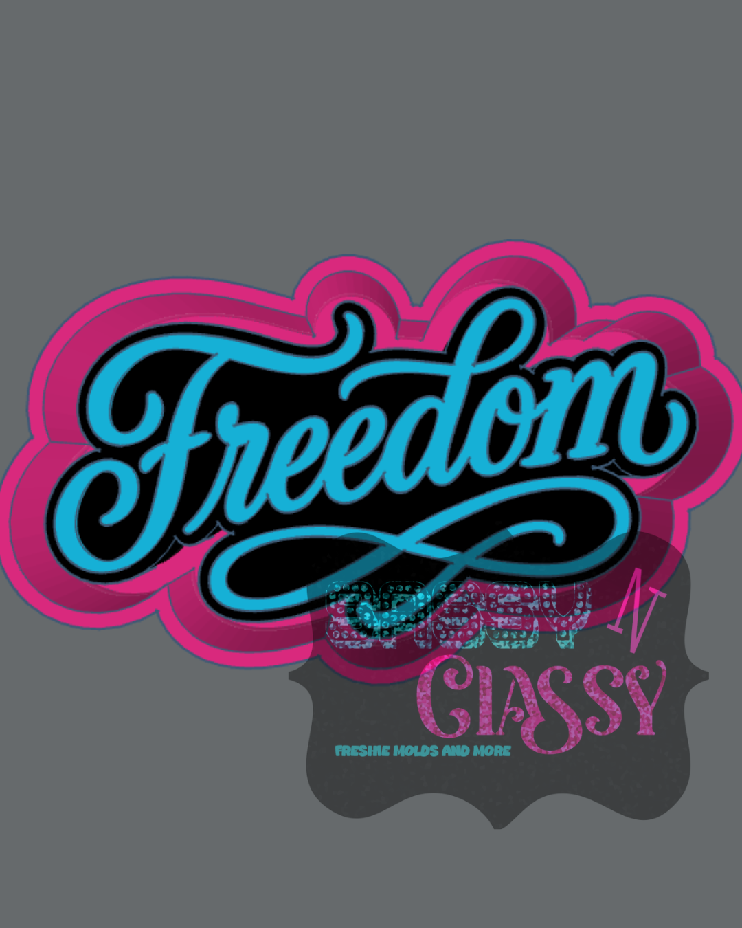Freedom Freshie Mold by McKayla